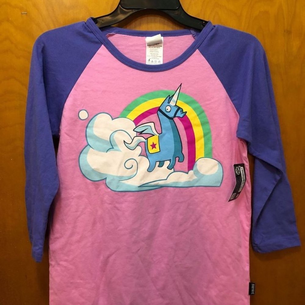 NEW w tags FORTNITE Brite Bomber shirt